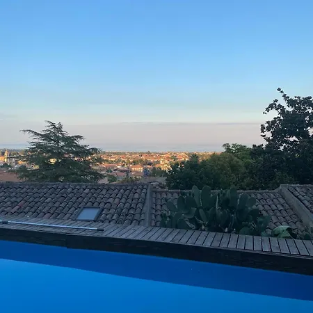 Viscalori A Garden With Pool And View Near Etna *